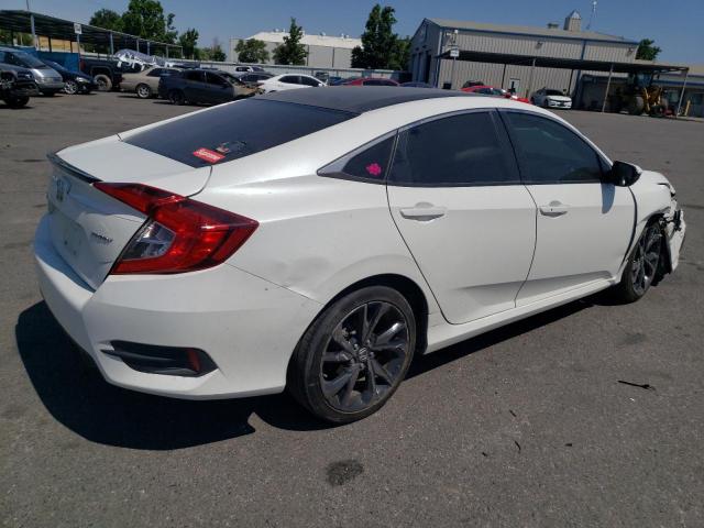 19XFC2F8XLE200020 - 2020 HONDA CIVIC SPORT 白色 照片 3