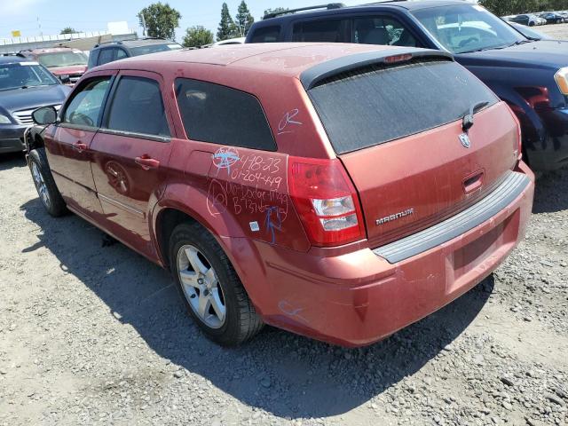 2D4FV48V25H686356 - 2005 DODGE MAGNUM SXT MAROON photo 2