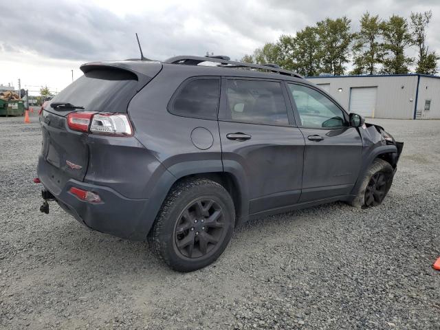 1C4PJMBS0HW577055 - 2017 JEEP CHEROKEE TRAILHAWK GRAY photo 3