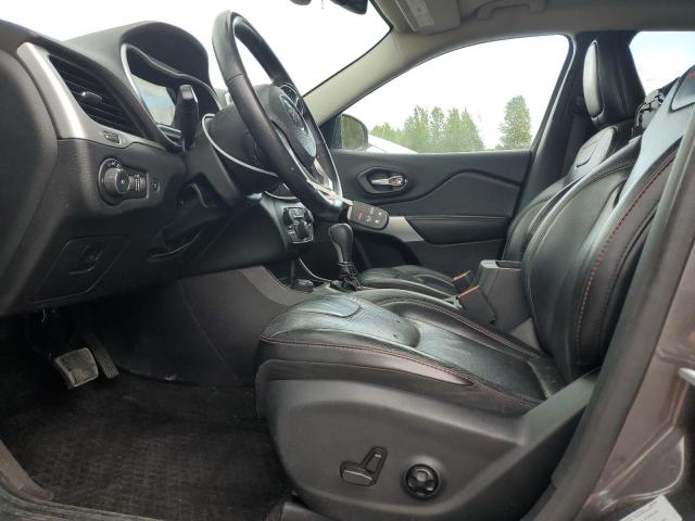 1C4PJMBS0HW577055 - 2017 JEEP CHEROKEE TRAILHAWK GRAY photo 7