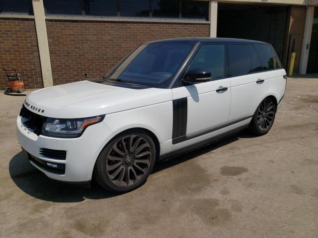 SALGS2TF8FA212337 - 2015 LAND ROVER RANGE ROVE SUPERCHARGED WHITE photo 1