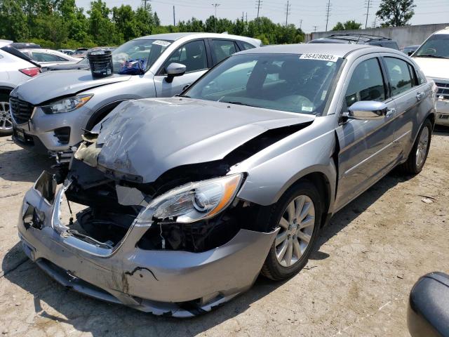 1C3CCBCG9DN559150 - 2013 CHRYSLER 200 LIMITED SILVER photo 1