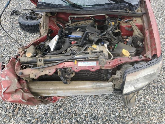 JF1SG67657H711194 - 2007 SUBARU FORESTER 2.5X LL BEAN RED photo 12