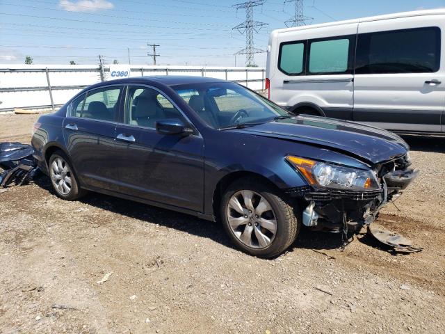 5KBCP3F80AB007316 - 2010 HONDA ACCORD EXL BLUE photo 4