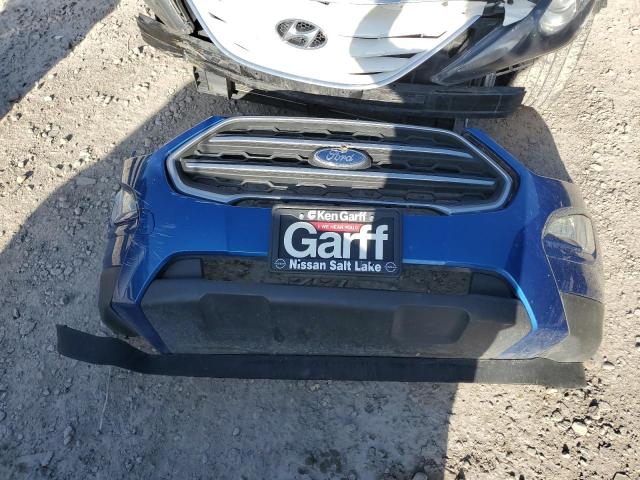 MAJ3S2GE4KC285605 - 2019 FORD ECOSPORT SE ლურჯი ფოტო 12