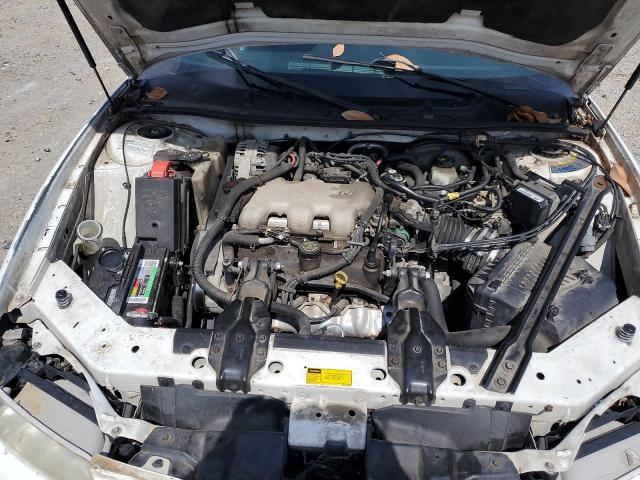 1G2WK52JX1F193817 - 2001 PONTIAC GRAND PRIX SE 白色 照片 11