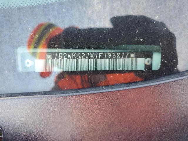 1G2WK52JX1F193817 - 2001 PONTIAC GRAND PRIX SE 白色 照片 12