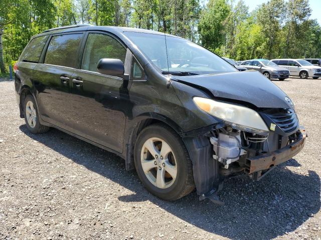 5TDZK3DC7BS109787 - 2011 TOYOTA SIENNA BLACK photo 4