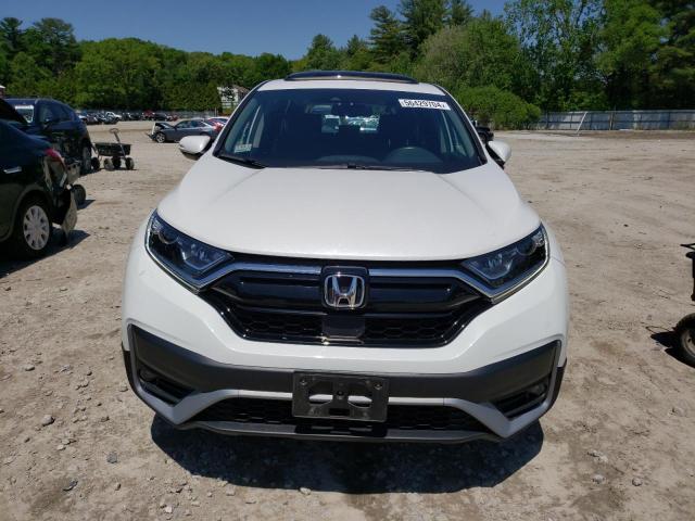 2HKRW2H88LH669684 - 2020 HONDA CR-V EXL WHITE photo 5