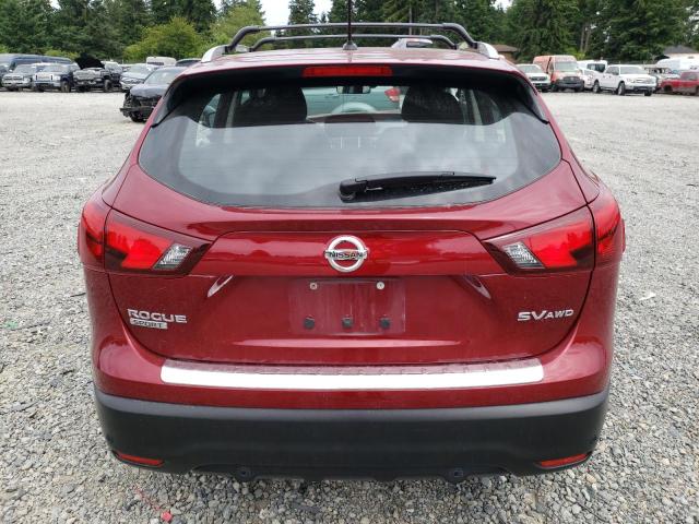 JN1BJ1CR2KW341179 - 2019 NISSAN ROGUE SPOR S RED photo 6