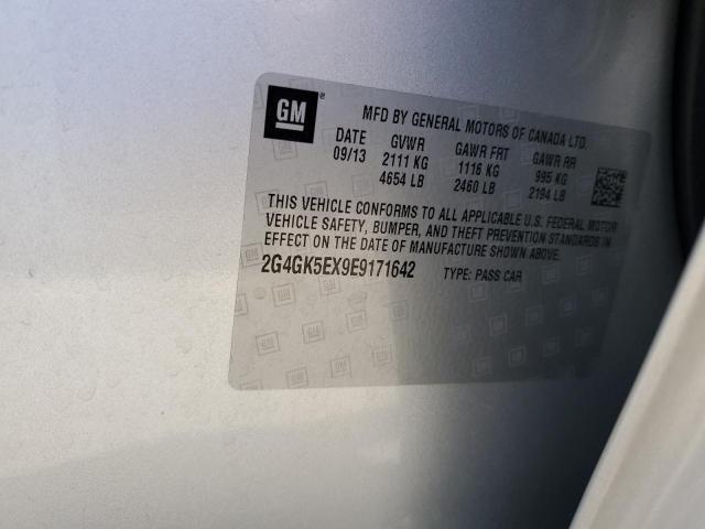 2G4GK5EX9E9171642 - 2014 BUICK REGAL 银色 照片 12