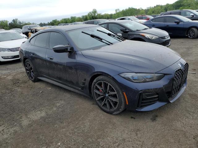 WBA13AW09PFP42989 - 2023 BMW M440XI GRAN COUPE BLUE photo 4