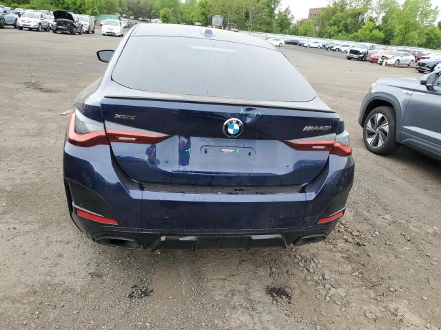 WBA13AW09PFP42989 - 2023 BMW M440XI GRAN COUPE BLUE photo 6
