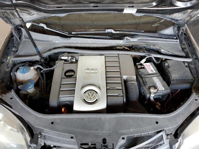 3VWRJ71K88M155124 - 2008 VOLKSWAGEN JETTA WOLFSBURG 黑色 照片 11