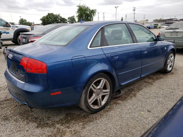 WAUAF78E18A079791 - 2008 AUDI A4 2.0T BLUE photo 3