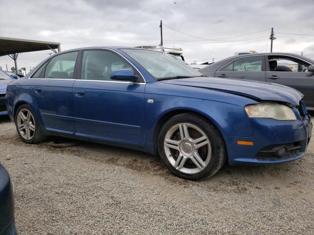 WAUAF78E18A079791 - 2008 AUDI A4 2.0T BLUE photo 4