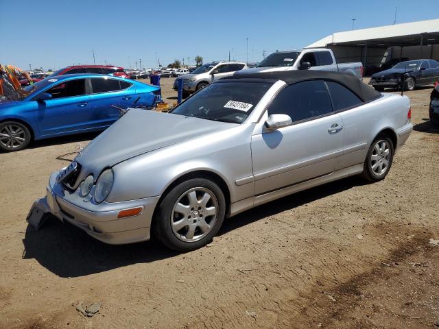 WDBLK65G71T069217 - 2001 MERCEDES-BENZ CLK 320 SILVER photo 1