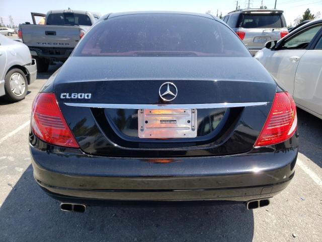 WDDEJ76X78A014618 - 2008 MERCEDES-BENZ CL 600 BLACK photo 6