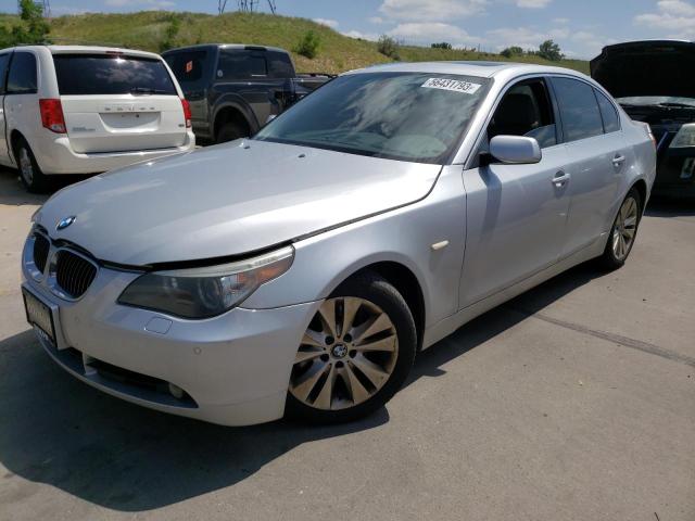 WBANB53527CP03903 - 2007 BMW 550 I SILVER photo 1