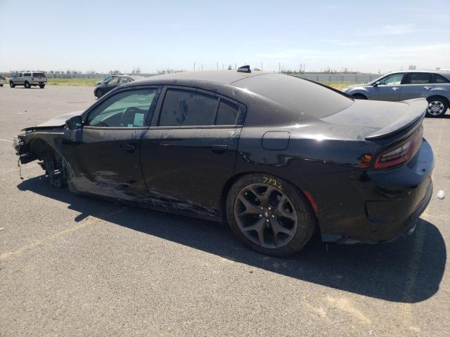 2C3CDXHG6KH749206 - 2019 DODGE CHARGER GT BLACK photo 2