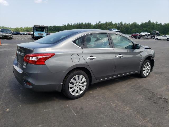 3N1AB7AP4KY208641 - 2019 NISSAN SENTRA S GRAY photo 3