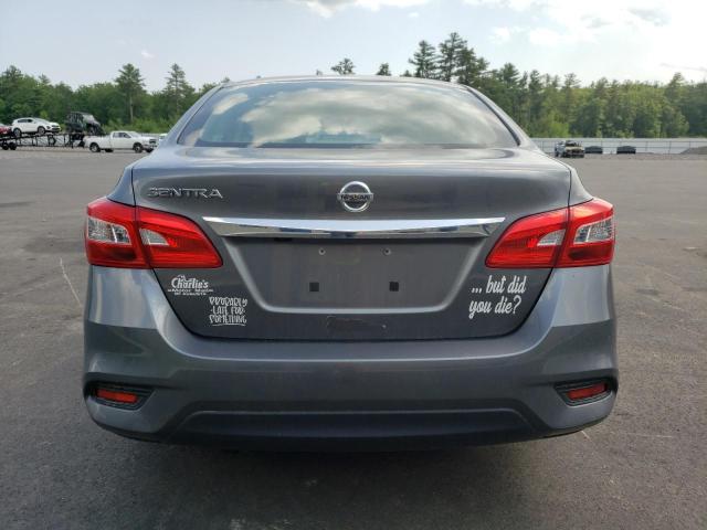 3N1AB7AP4KY208641 - 2019 NISSAN SENTRA S GRAY photo 6