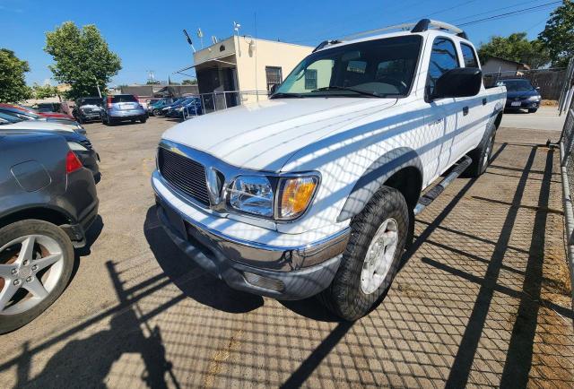 5TEGN92N92Z898646 - 2002 TOYOTA TACOMA DOUBLE CAB PRERUNNER WHITE photo 2