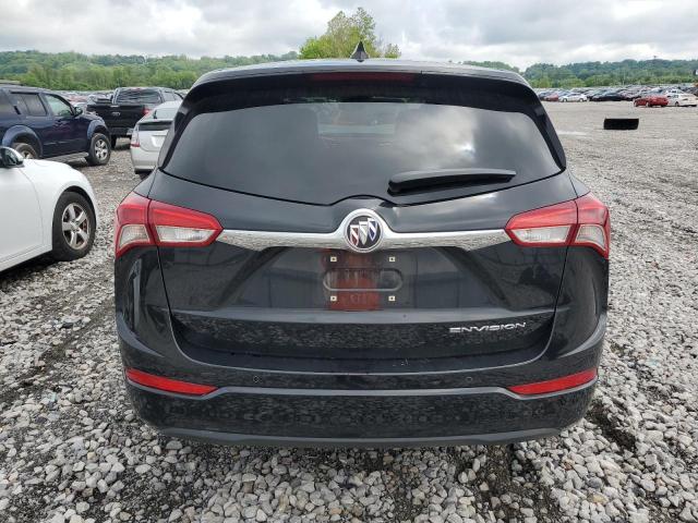 LRBFXBSAXLD110041 - 2020 BUICK ENVISION PREFERRED BLACK photo 6