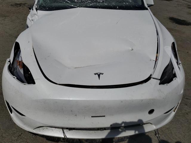 7SAYGDEF0PF740651 - 2023 TESLA MODEL Y WHITE photo 11