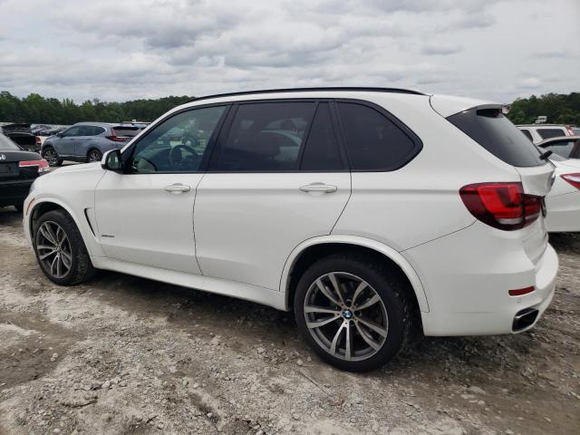 5UXKR6C54G0J83498 - 2016 BMW X5 XDRIVE50I WHITE photo 2