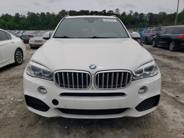 5UXKR6C54G0J83498 - 2016 BMW X5 XDRIVE50I WHITE photo 5