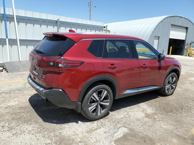 JN8BT3DD6NW274262 - 2022 NISSAN ROGUE PLATINUM RED photo 3