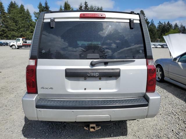 1J8HG48KX6C283020 - 2006 JEEP COMMANDER 银色 照片 6