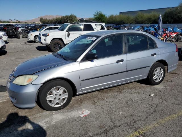 2HGES16394H619190 - 2004 HONDA CIVIC DX VP SILVER photo 1