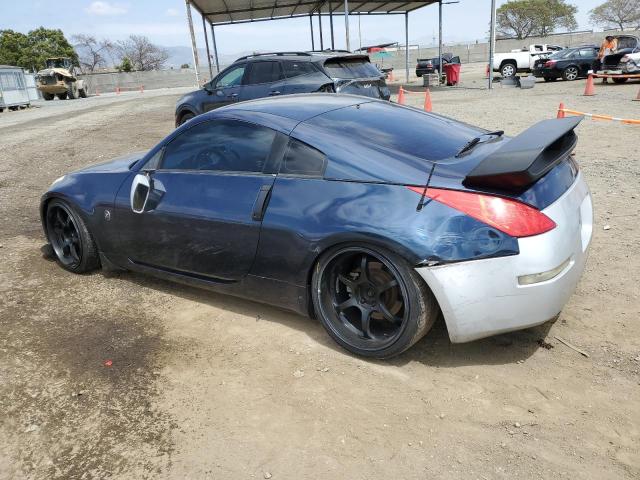 JN1AZ34E66M353333 - 2006 NISSAN 350Z COUPE BLUE photo 2