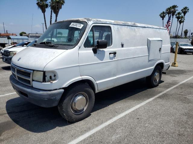 2B7KB31ZXVK596970 - 1997 DODGE RAM VAN B3500 WHITE photo 1