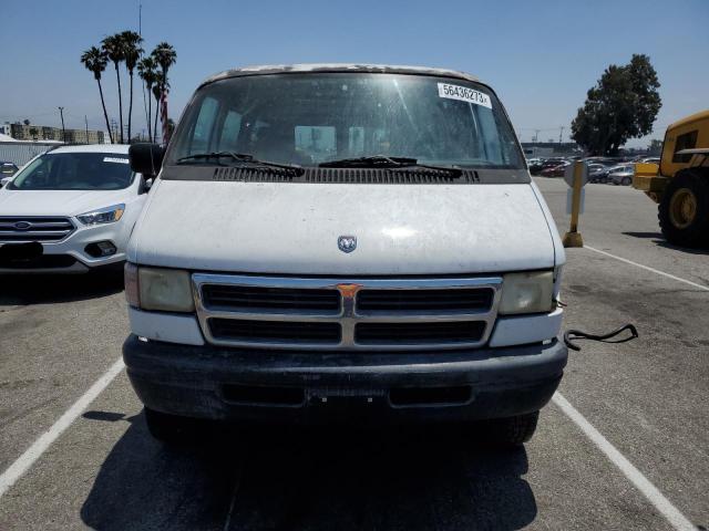 2B7KB31ZXVK596970 - 1997 DODGE RAM VAN B3500 WHITE photo 5