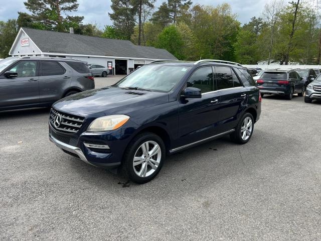 4JGDA5HB6FA561514 - 2015 MERCEDES-BENZ ML 350 4MATIC BLUE photo 2
