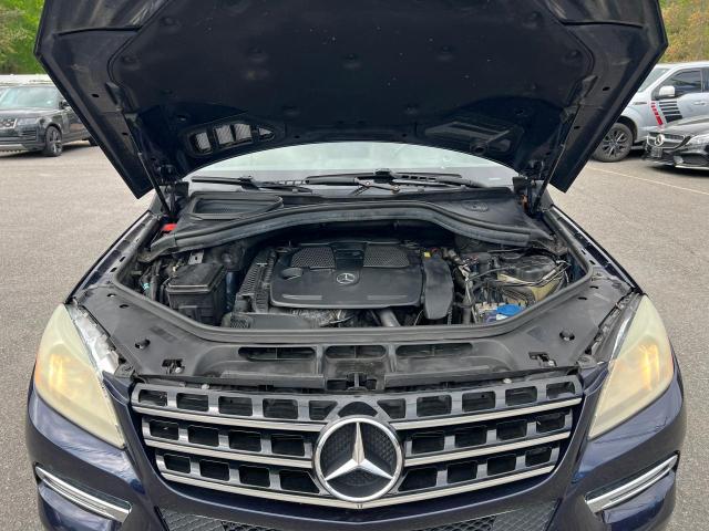 4JGDA5HB6FA561514 - 2015 MERCEDES-BENZ ML 350 4MATIC BLUE photo 8