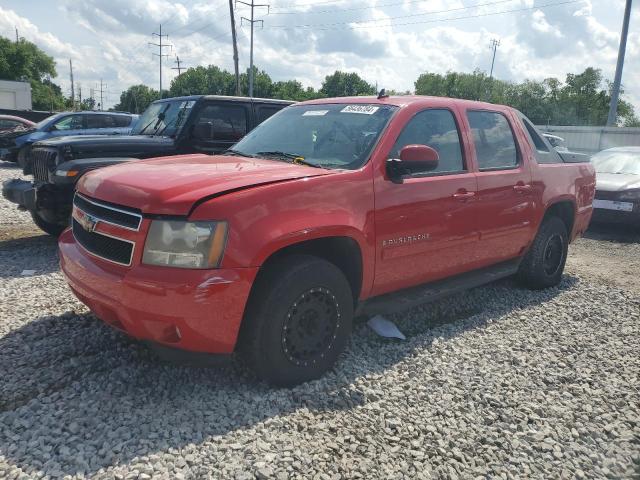 3GNFK22339G123833 - 2009 CHEVROLET AVALANCHE K1500 LT RED photo 1