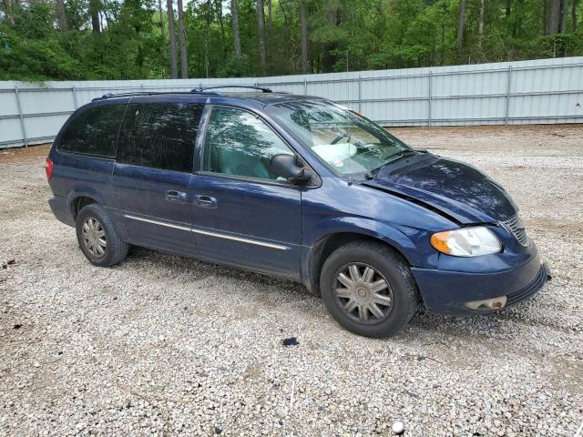 2C8GP64L24R592027 - 2004 CHRYSLER TOWN & COU LIMITED BLUE photo 4