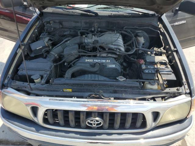 5TEGN92N94Z350729 - 2004 TOYOTA TACOMA DOUBLE CAB PRERUNNER BLACK photo 11