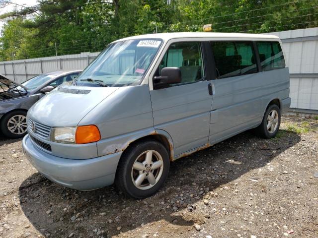 WV2KB47081H145467 - 2001 VOLKSWAGEN EUROVAN GLS BLUE photo 1