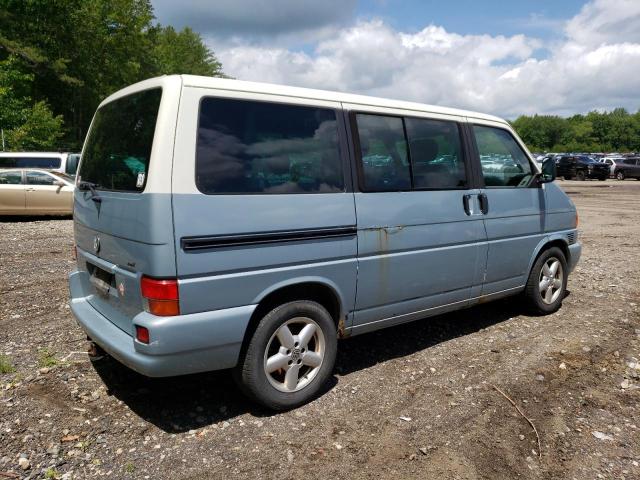 WV2KB47081H145467 - 2001 VOLKSWAGEN EUROVAN GLS BLUE photo 3