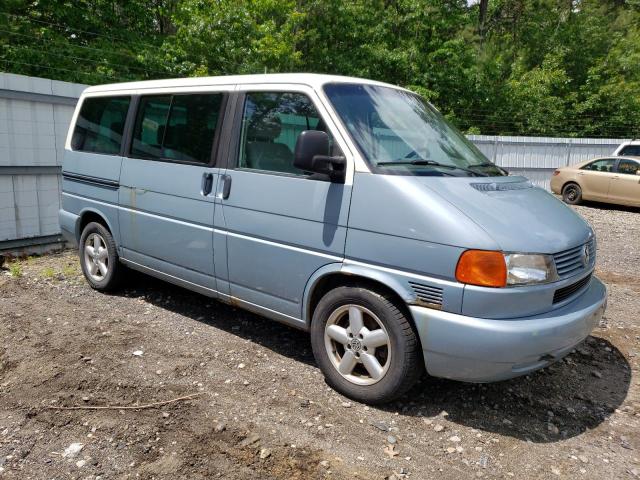 WV2KB47081H145467 - 2001 VOLKSWAGEN EUROVAN GLS BLUE photo 4