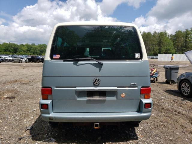 WV2KB47081H145467 - 2001 VOLKSWAGEN EUROVAN GLS BLUE photo 6