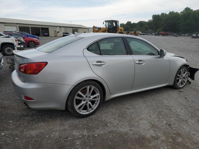 JTHBK262772050284 - 2007 LEXUS IS 250 SILVER photo 3