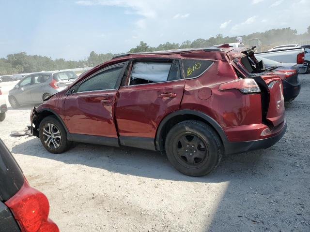 2T3ZFREV0JW448153 - 2018 TOYOTA RAV4 LE RED photo 2