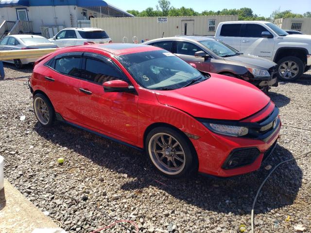 SHHFK7H93HU233592 - 2017 HONDA CIVIC SPORT TOURING RED photo 4