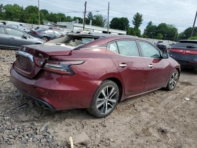 1N4AA6AV7KC370478 - 2019 NISSAN MAXIMA SL S BURGUNDY photo 3